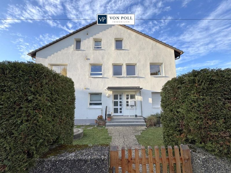 Mehrfamilienhaus mit Mieteinnahmen und freier Erdgeschosswohnung
